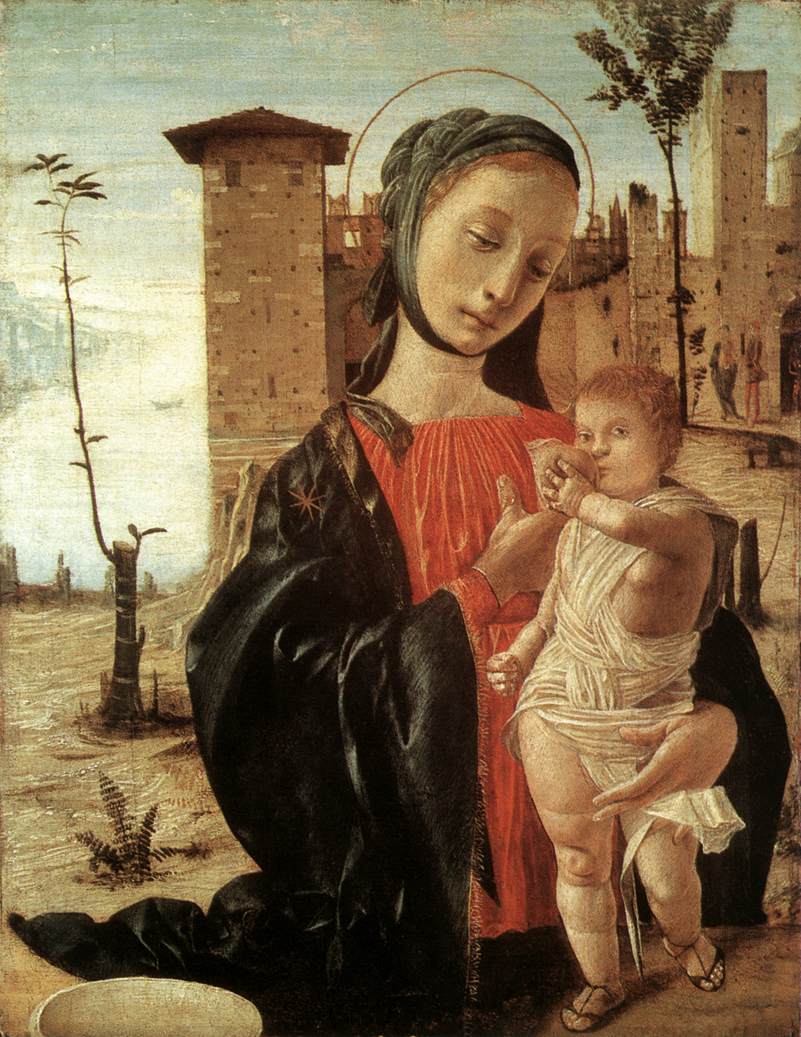 BRAMANTINO Madonna del Latte fgdf