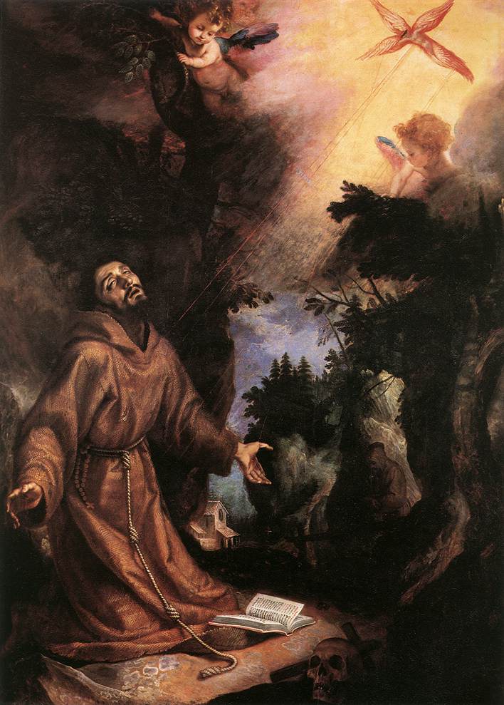 CIGOLI St Francis Receives the Stigmata  g