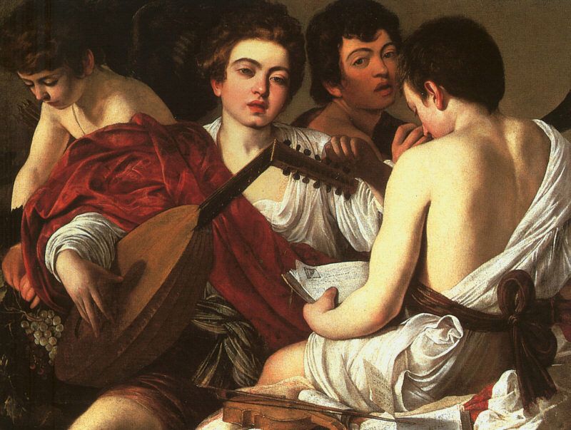 Caravaggio The Concert  The Musicians