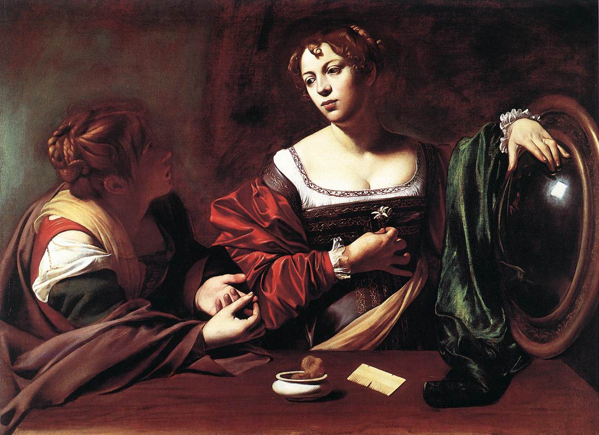 Caravaggio Martha and Mary Magdalene gg