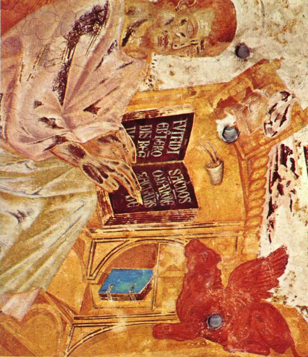 Cimabue St Luke (detail) sd