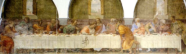 FRANCIABIGIO The Last Supper dh