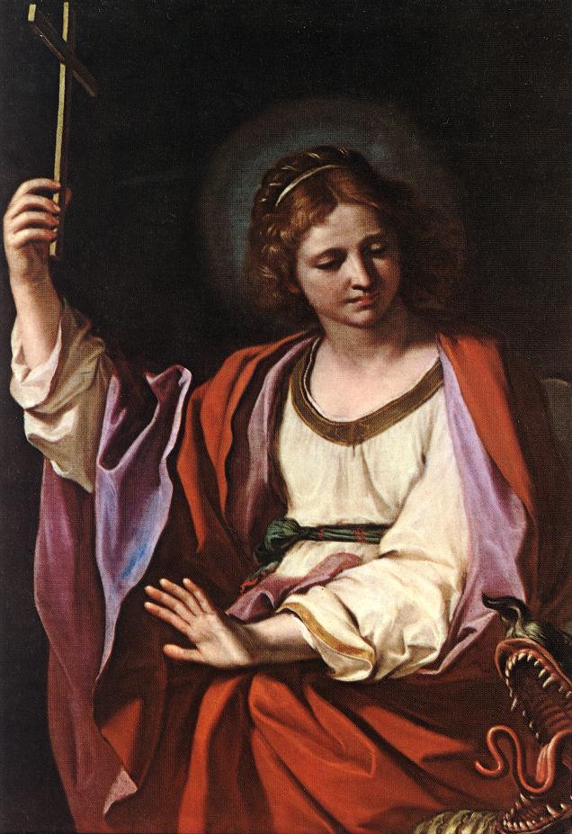 GUERCINO St Marguerite sdg