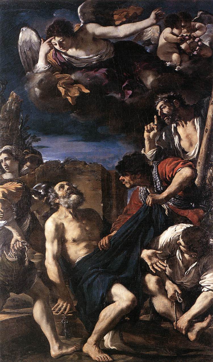 GUERCINO The Martyrdom of St Peter  jg