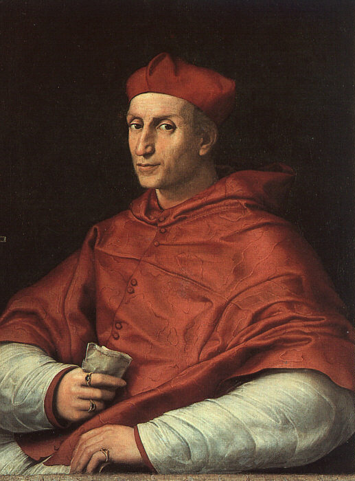 Raphael Portrait of Cardinal Bibbiena