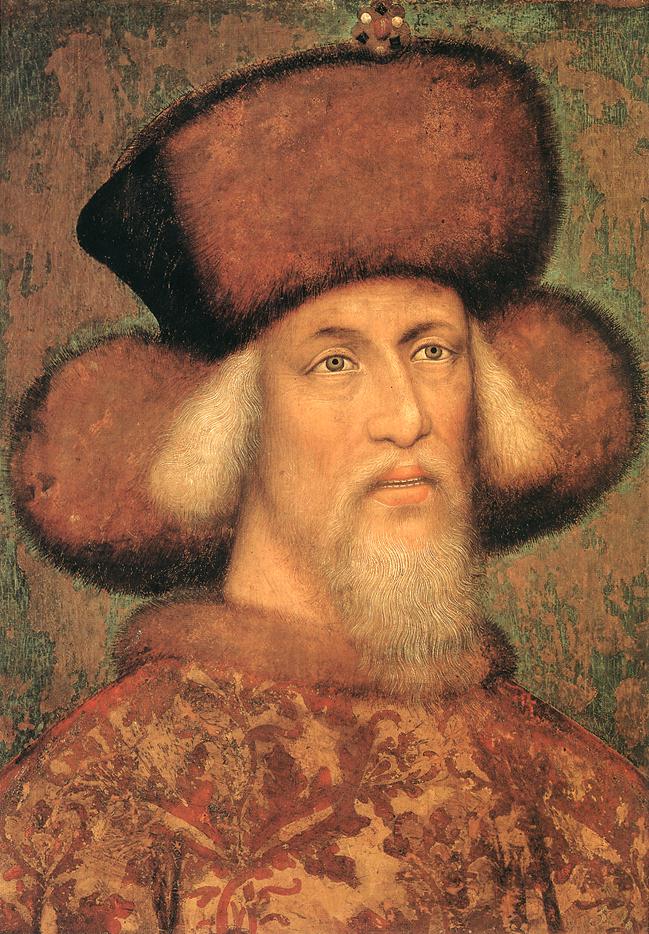 PISANELLO Portrait of Emperor Sigismund of Luxembourg iug