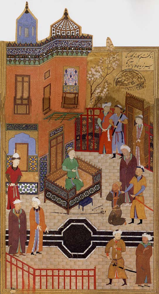 Bihzad A dervish awed by a prince s tajalli