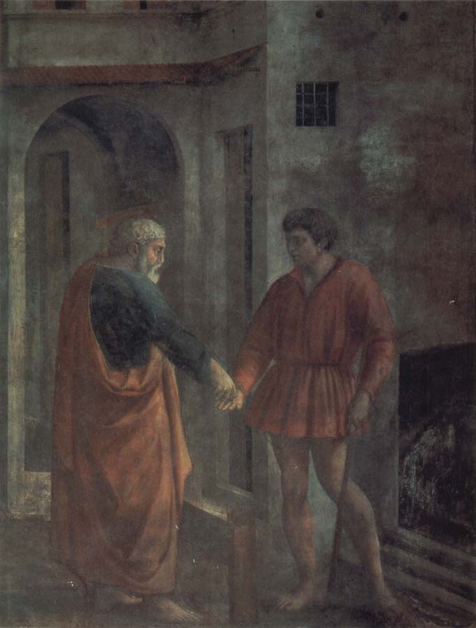 MASACCIO Petrus und der Zollner