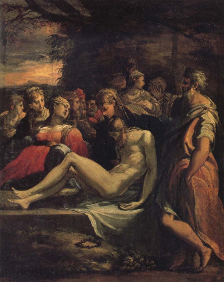 PARMIGIANINO The Entombment