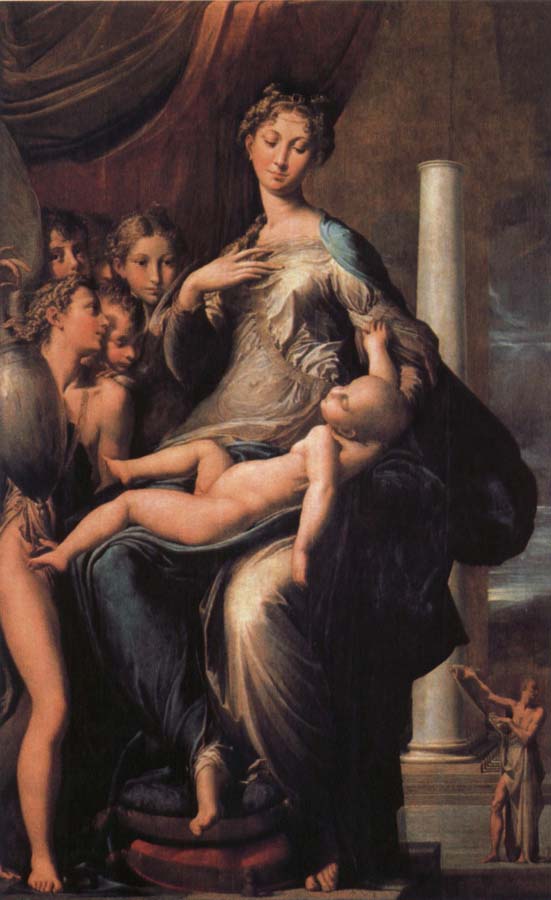 PARMIGIANINO Madonna with Long Neck