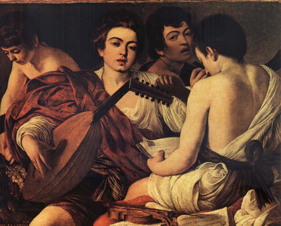 Caravaggio The Musicians