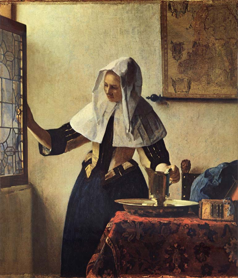 JanVermeer Woman with a Jug