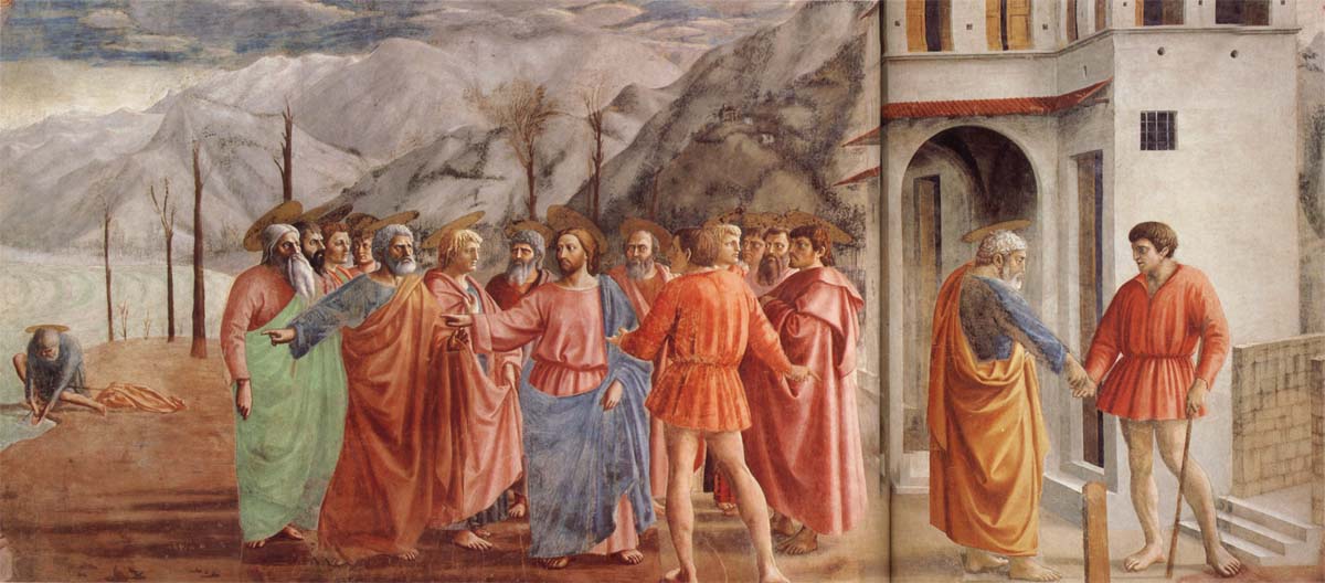 MASACCIO The Tribute Money