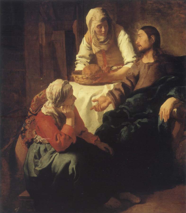 JanVermeer Christ in Maria and Marta