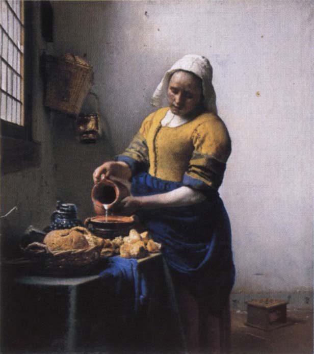 JanVermeer The milk ausgiebende cake lass