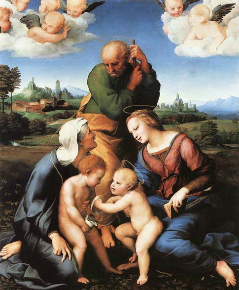 Raffaello The Canigiani Madonna