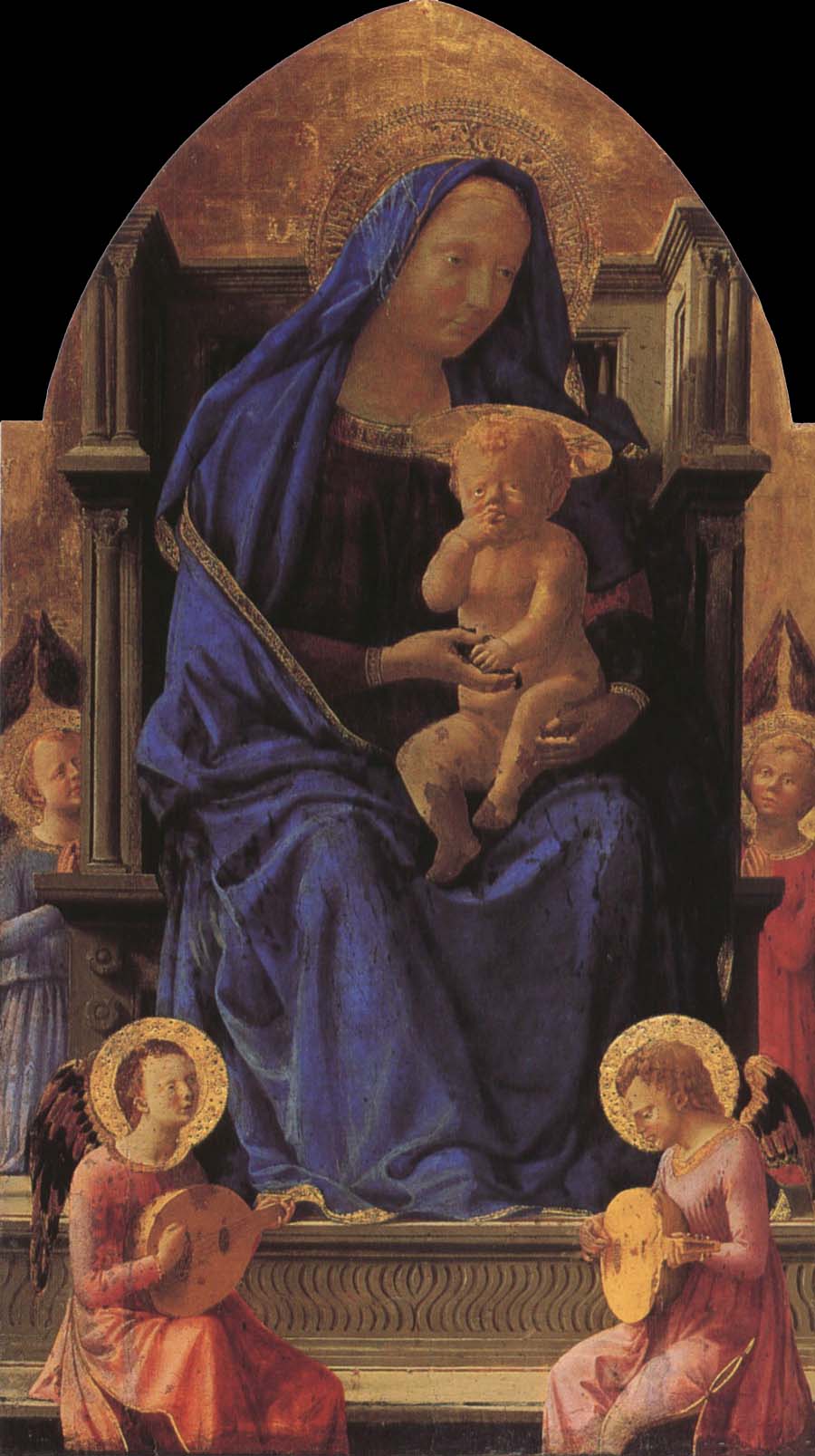 MASACCIO Madonna and child