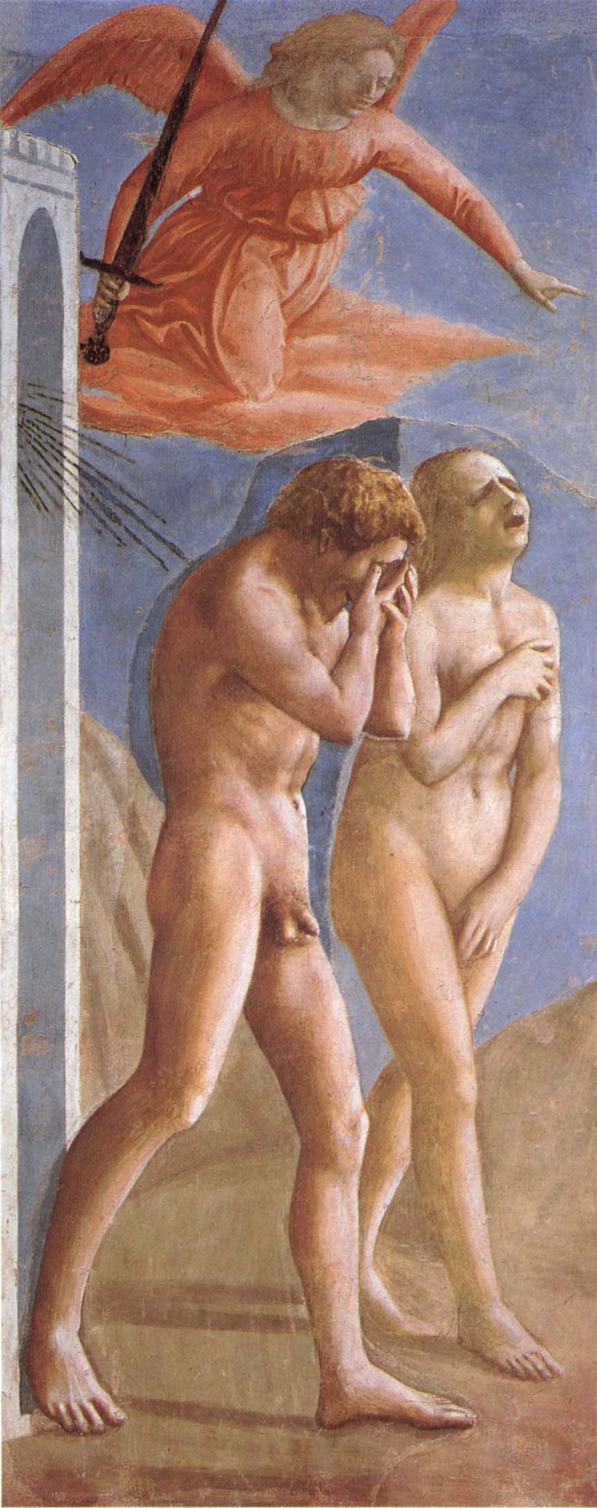 MASACCIO Utdrivelsen from paradise