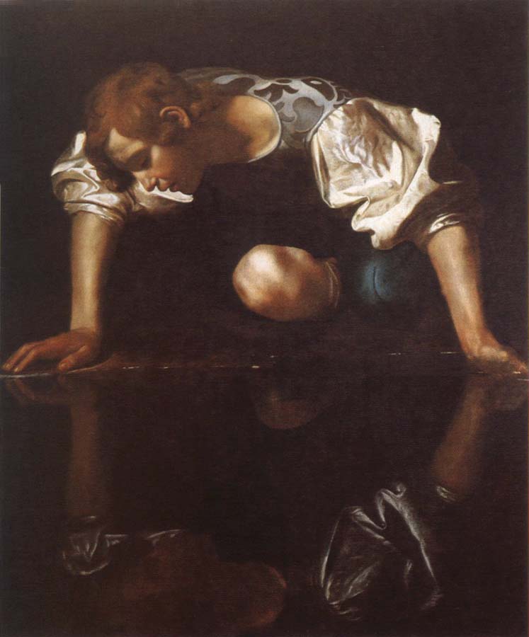 Caravaggio narcissus