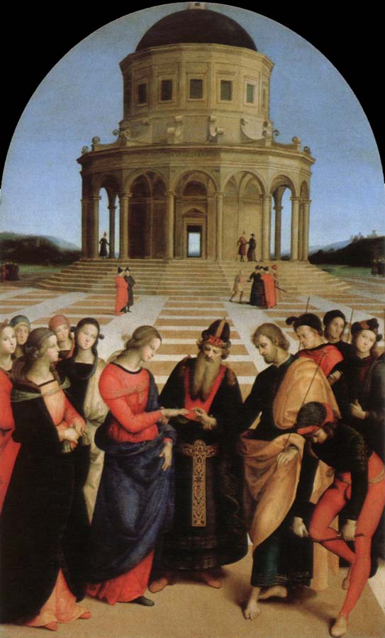 Raphael marriage of the virgin