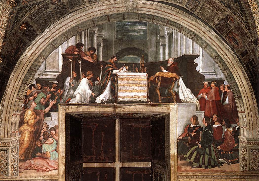 Raphael the mass of bolsena