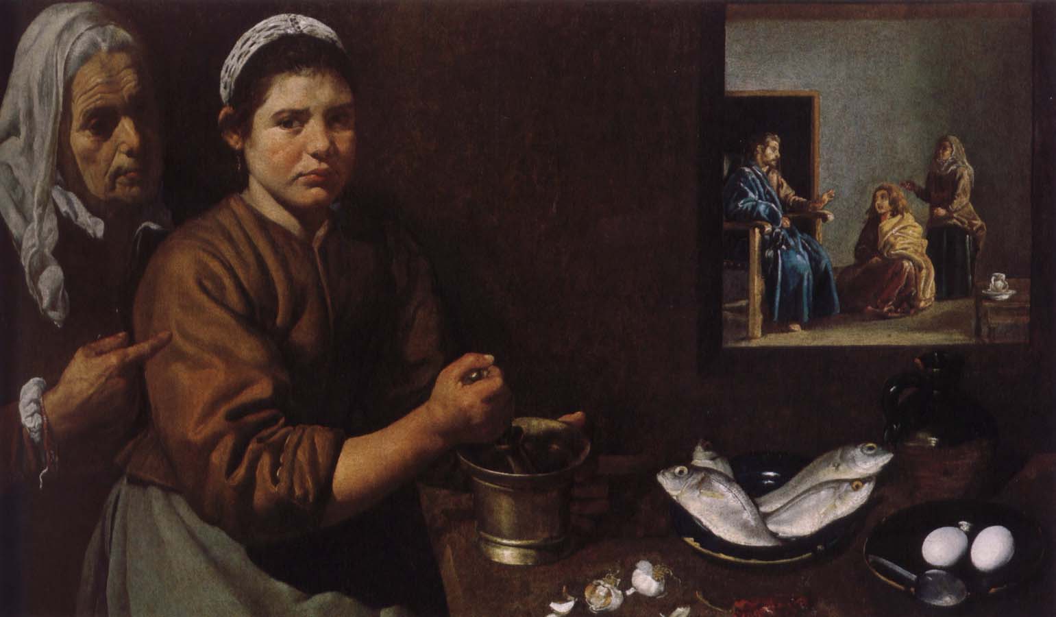 Velasquez Jesus and Maria Mada at home