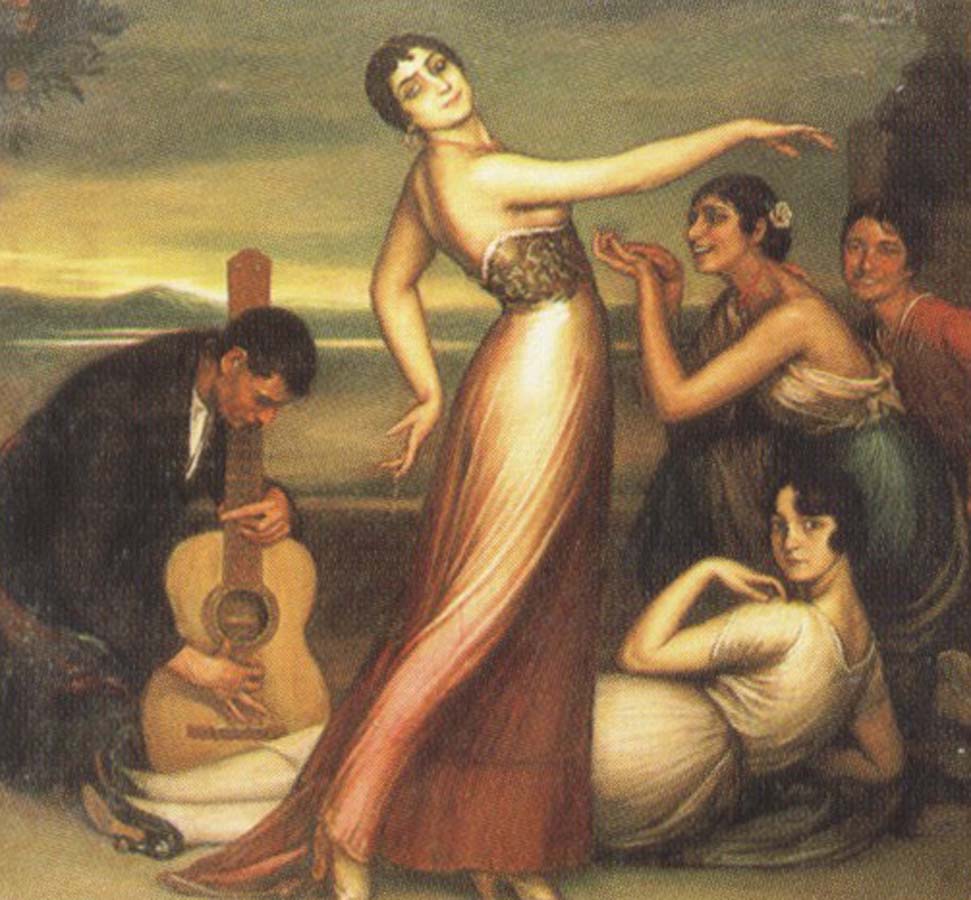 plato an allegory of happiness by julio romero de torres