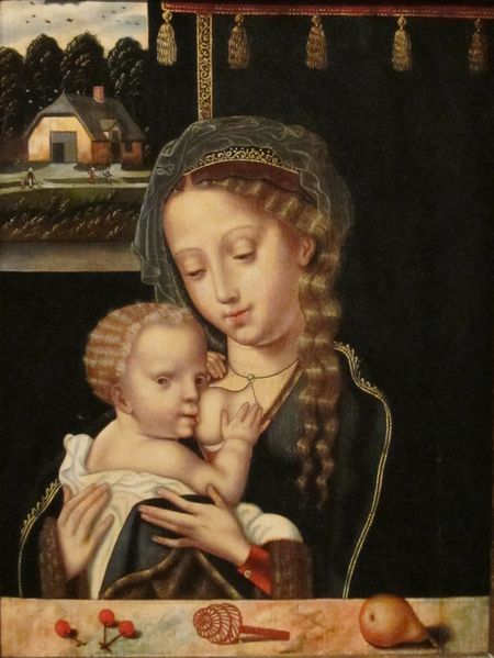 Anonymous Madonna and Child Nursing