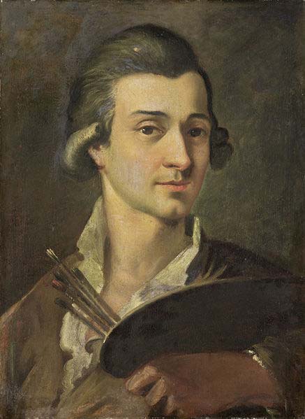 Anonymous Portrait of a Painter