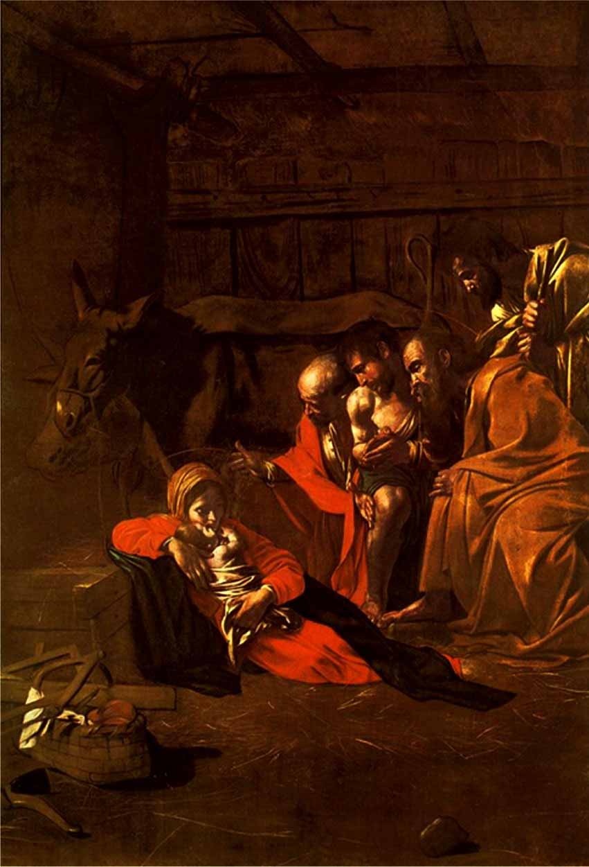 Caravaggio Adoration of the Shepherds