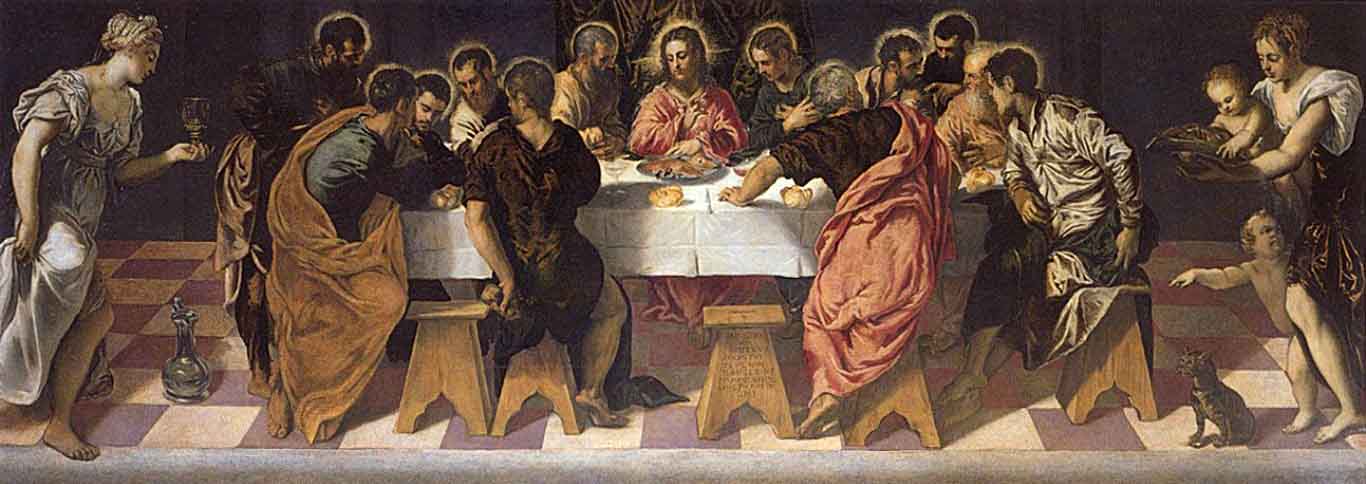 Tintoretto La ultima Cena