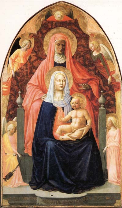 MASACCIO St.Anne Metterza