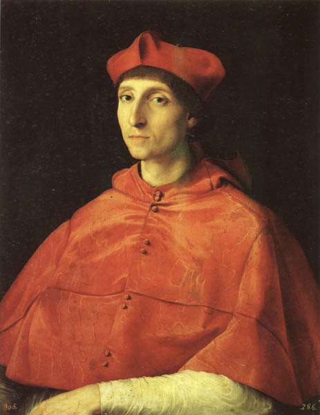 Raphael Portrait of a Cardinal