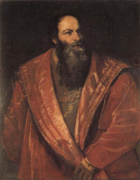 Titian Portrait of Pietro Aretino