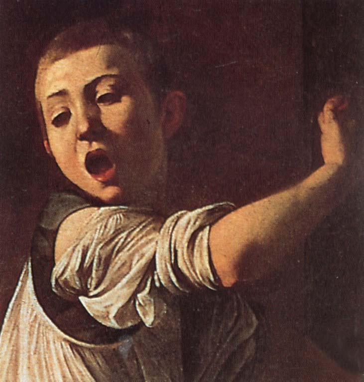 Caravaggio Details of Martyrdom of St.Matthew