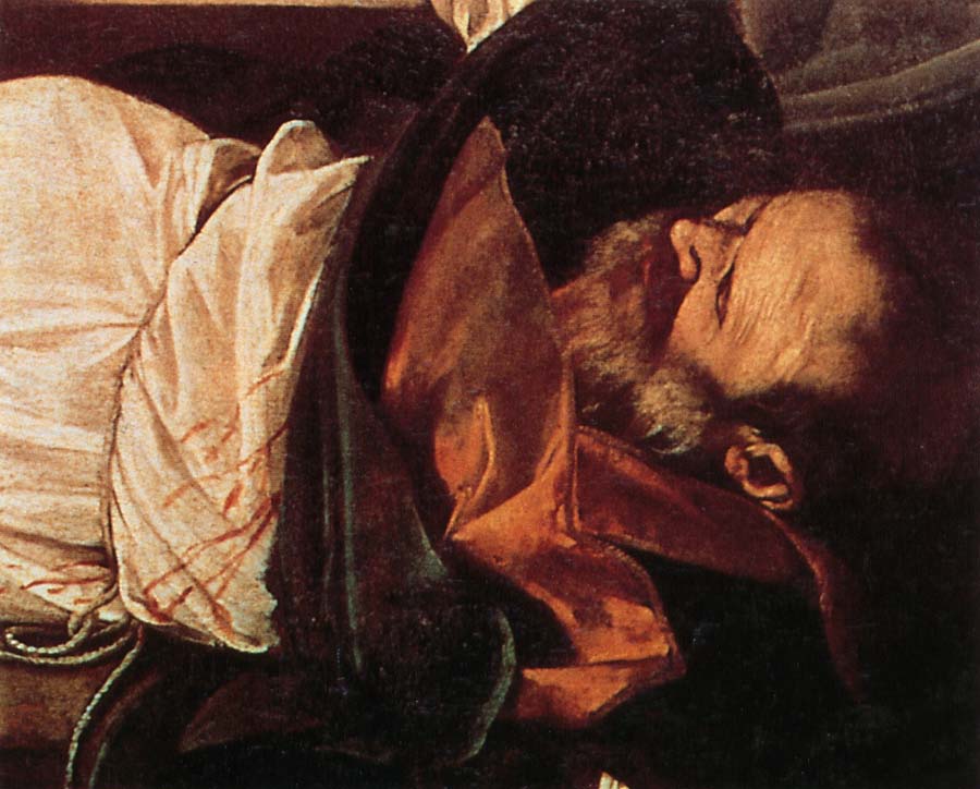 Caravaggio Details of Martyrdom of St.Matthew