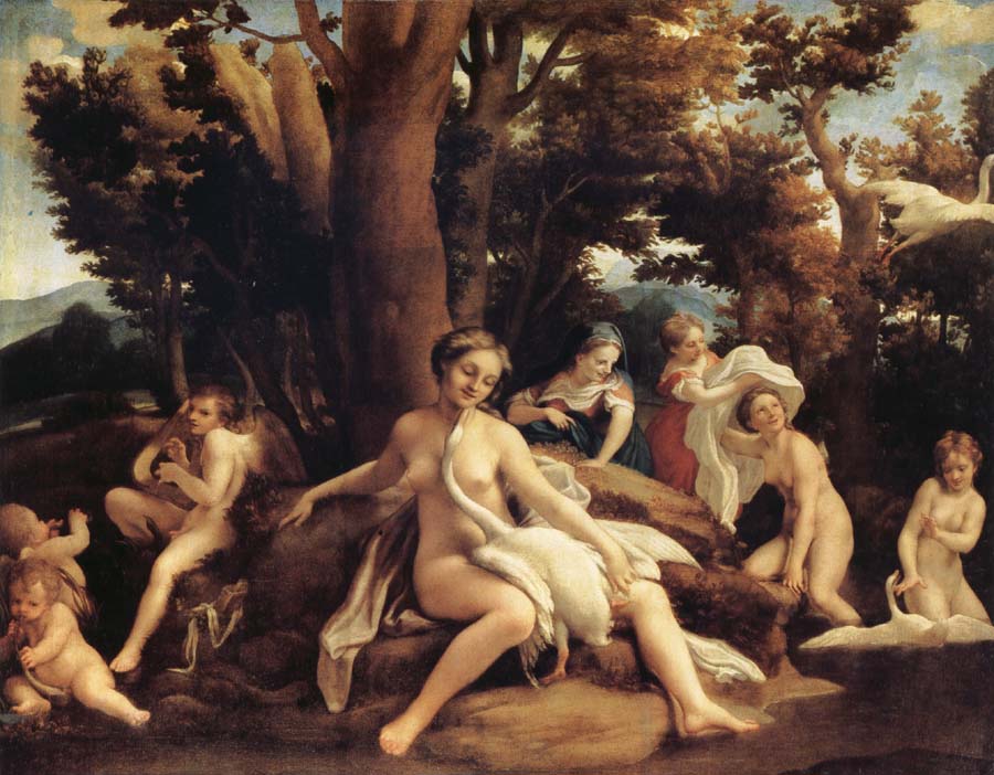 Correggio Leda