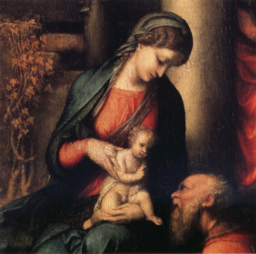 Correggio Details of Adoration of the Magi