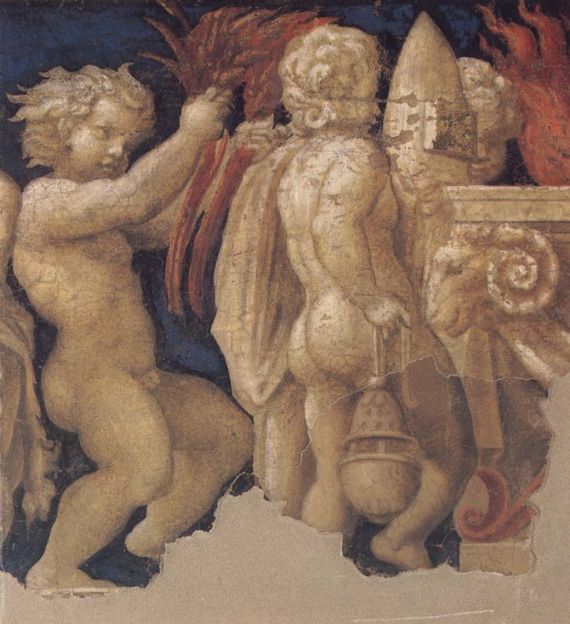 Correggio Frieze depicting the Christian Sacrifice