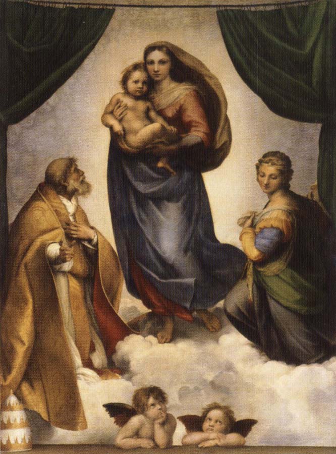 Raphael The Sistine Madonna