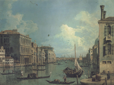 Canaletto Il Canal Grande da campo S Vio (mk21)