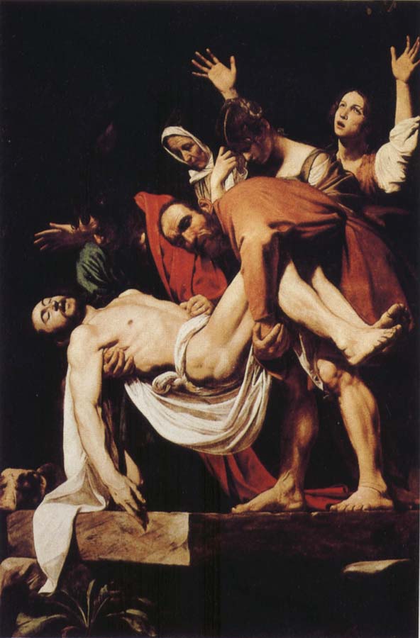 Caravaggio The Entombment