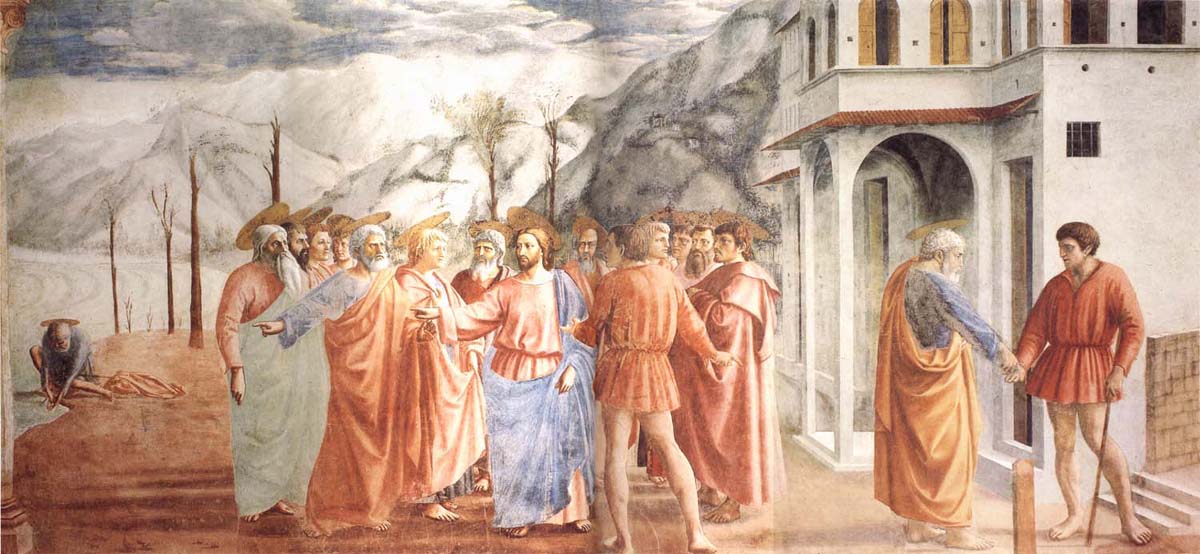 MASACCIO The Tribute Money