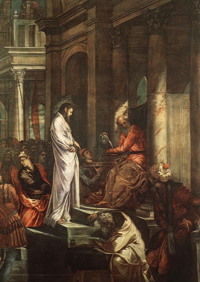 Tintoretto Christ before Pilate