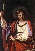 GUERCINO, St Marguerite sdg