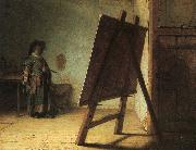 Rembrandt, Artist in his Studio