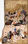 Bihzad, Sultan Sanjar and the wildow