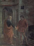 MASACCIO Petrus und der Zollner oil painting artist