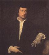 Titian, Man with a Glove