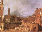 Canaletto, Campo S.Vidal and Santa Maria della Carita